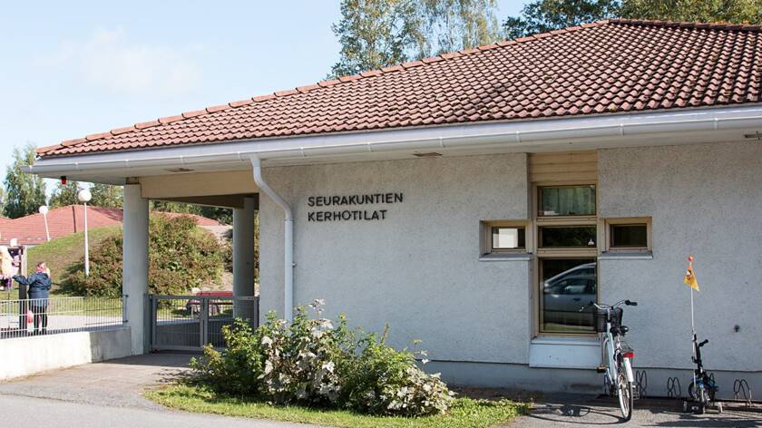 Idänpään kerhohuone Anttilankadulla.