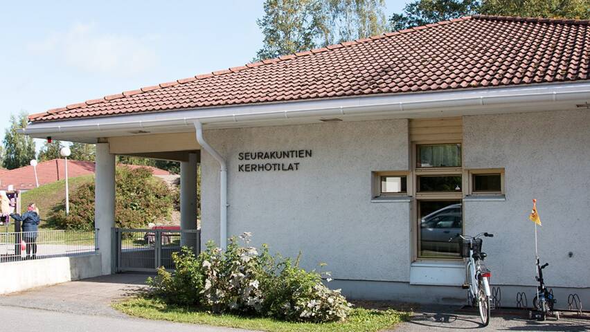 Idänpään kerhohuone Anttilankadulla.