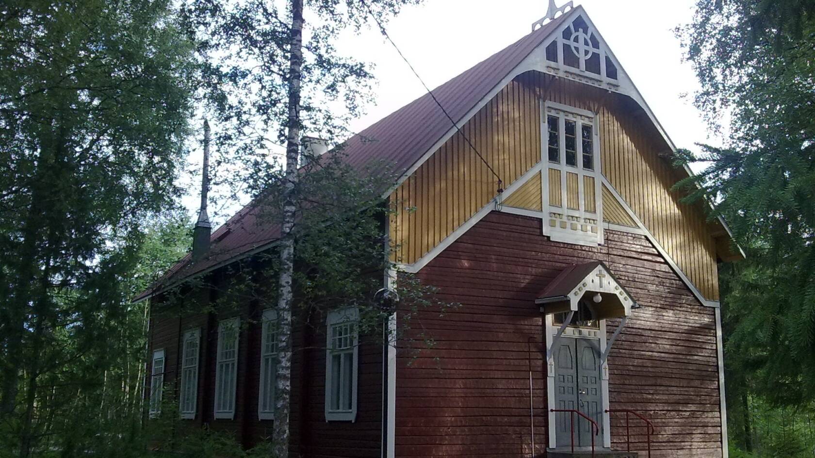 Rimmin rukoushuone ulkoa.