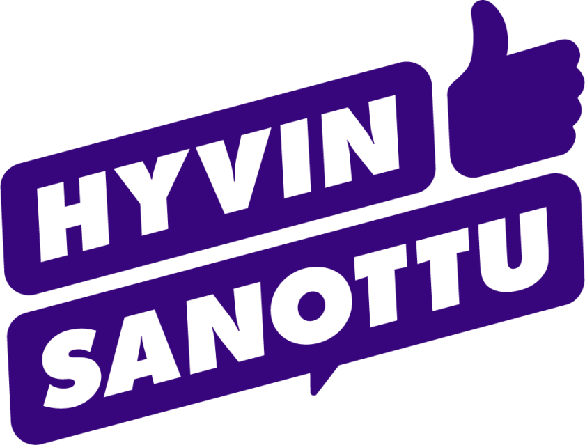 Hyvin sanottu -logo
