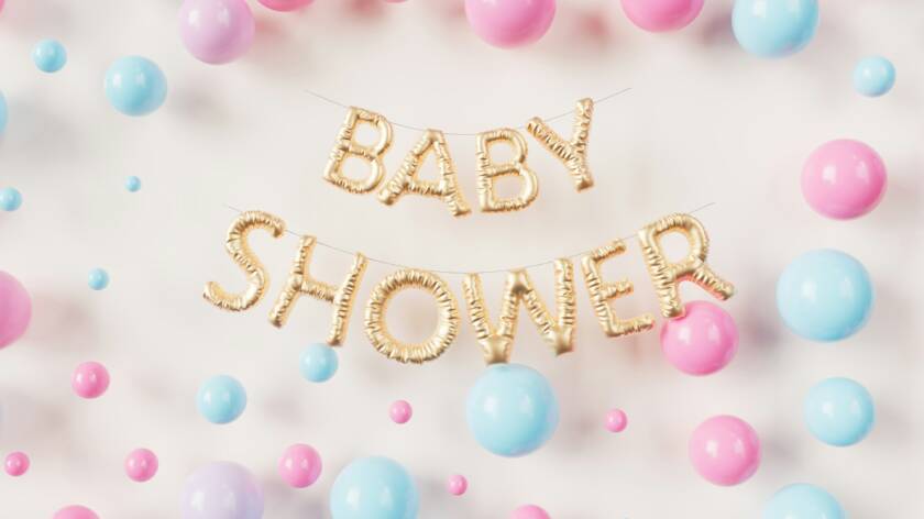 vauvakutsut- babyshower- ilmapalloja