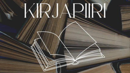Kirjapiiri. Kuvassa kirjoja.